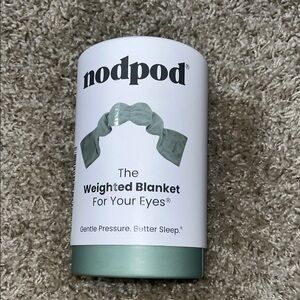 Nodpod Weighted Eye Blanket - Green